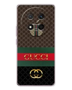 Чехол для Huawei Honor Magic 7 Lite с картинкой «Gucci — брендированный десерт»