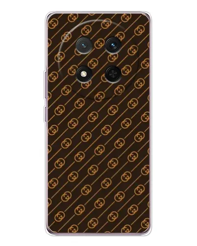 Чехол для Huawei Honor Magic 7 Lite с картинкой «Gucci — золотые диагонали» Чехол для Huawei Honor Magic 7 Lite с картинкой «Gucci — золотые диагонали»