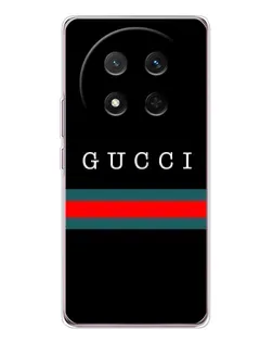 Чехол для Huawei Honor Magic 7 Lite с картинкой «Gucci — красный пояс»