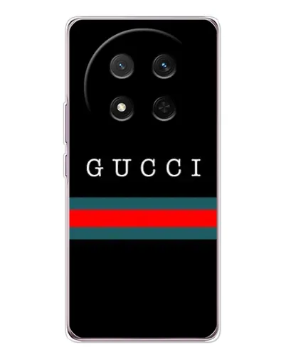 Чехол для Huawei Honor Magic 7 Lite с картинкой «Gucci — красный пояс» Чехол для Huawei Honor Magic 7 Lite с картинкой «Gucci — красный пояс»