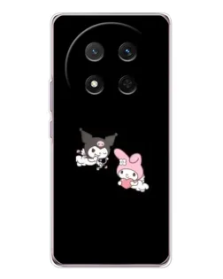 Чехол для Huawei Honor Magic 7 Lite с картинкой «My Melody и Kuromi» Чехол для Huawei Honor Magic 7 Lite с картинкой «My Melody и Kuromi»