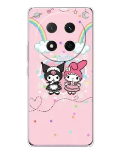 Чехол для Huawei Honor Magic 7 Lite с картинкой «My Melody и Kuromi» Чехол для Huawei Honor Magic 7 Lite с картинкой «My Melody и Kuromi»