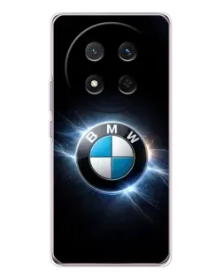 Чехол для Huawei Honor Magic 7 Lite с картинкой «BMW — неоновое сияние»
