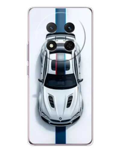 Чехол для Huawei Honor Magic 7 Lite с картинкой «Вид сверху — BMW M»