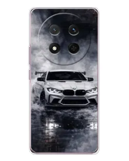 Чехол для Huawei Honor Magic 7 Lite с картинкой «BMW сквозь туман»