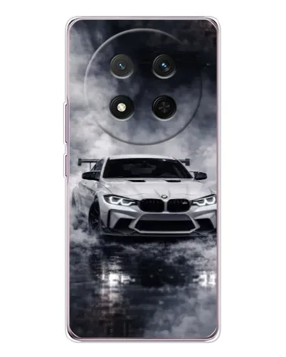 Чехол для Huawei Honor Magic 7 Lite с картинкой «BMW сквозь туман»