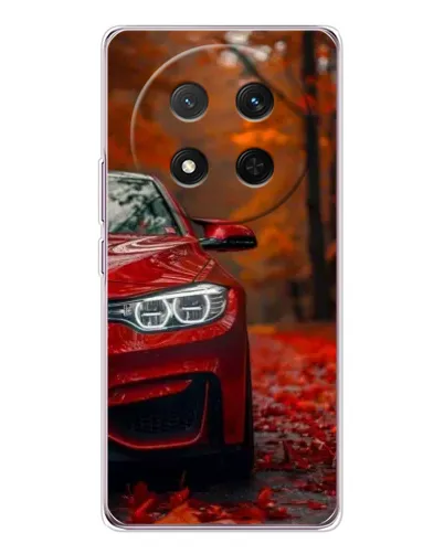 Чехол для Huawei Honor Magic 7 Lite с картинкой «Осенняя BMW M4»