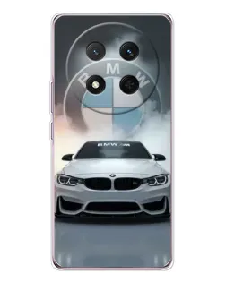 Чохол для Huawei Honor Magic 7 Lite з картинкою «BMW в білому диму» Чохол для Huawei Honor Magic 7 Lite з картинкою «BMW в білому диму»