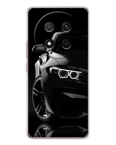 Чохол для Huawei Honor Magic 7 Lite з картинкою «Чорна BMW — профіль» Чохол для Huawei Honor Magic 7 Lite з картинкою «Чорна BMW — профіль»