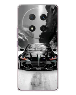 Чохол для Huawei Honor Magic 7 Lite з картинкою «BMW — акварельний дрифт» Чохол для Huawei Honor Magic 7 Lite з картинкою «BMW — акварельний дрифт»