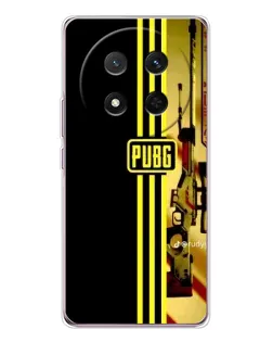 Чохол для Huawei Honor Magic 7 Lite з картинкою «PUBG — камуфляжний шолом»