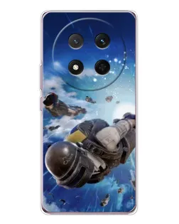 Чехол для Huawei Honor Magic 7 Lite с картинкой «Десант PUBG — прыжок»