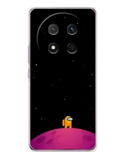 Чохол для Huawei Honor Magic 7 Lite з картинкою «Самотній герой на планеті»