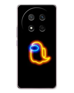 Чохол для Huawei Honor Magic 7 Lite з картинкою «Among Us неонове сяйво»