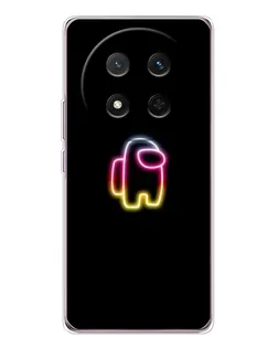 Чехол для Huawei Honor Magic 7 Lite с картинкой «Among Us градиент»