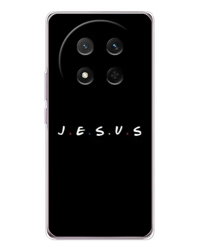 Чехол для Huawei Honor Magic 7 Lite с картинкой «Точки веры J.E.S.U.S.»
