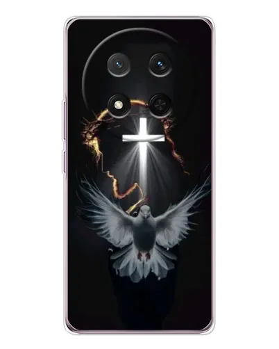 Чехол для Huawei Honor Magic 7 Lite с картинкой «Голубь и Свет»