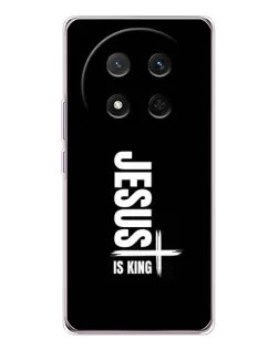 Чехол для Huawei Honor Magic 7 Lite с картинкой «Вертикаль веры Jesus»