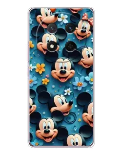 Чехол для Huawei Honor Magic 7 Lite с картинкой «Паттерн Микки и Минни»