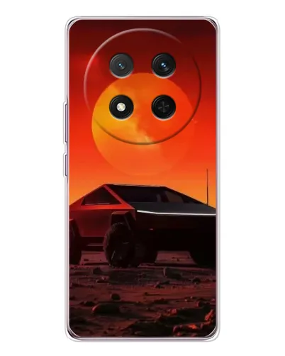 Чехол для Huawei Honor Magic 7 Lite с картинкой «Cybertruck на Марсе»