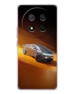 Чехол для Huawei Honor Magic 7 Lite с картинкой «Cybertruck в пустыне»