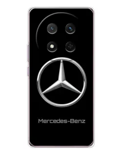 Чехол для Huawei Honor Magic 7 Lite с картинкой «Mercedes Silver Logo»