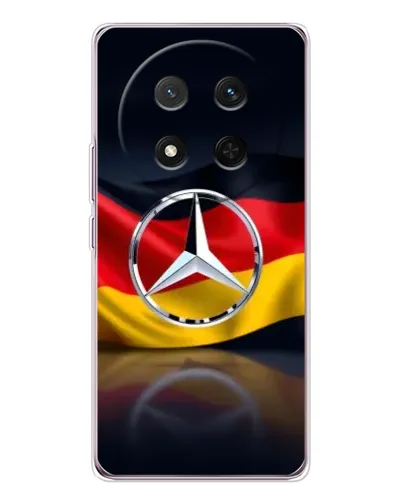 Чехол для Huawei Honor Magic 7 Lite с картинкой «Mercedes — флаг Германии»
