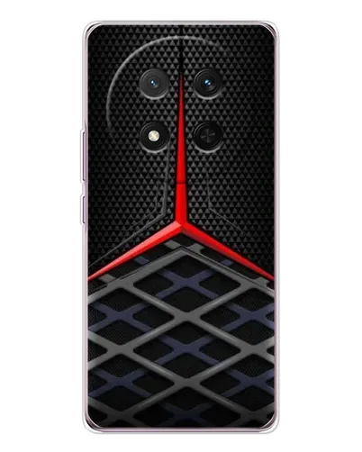 Чехол для Huawei Honor Magic 7 Lite с картинкой «Mercedes Carbon Grid»