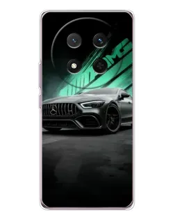 Чехол для Huawei Honor Magic 7 Lite с картинкой «Темный Mercedes AMG»