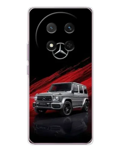 Чехол для Huawei Honor Magic 7 Lite с картинкой «Mercedes G-Class красный»