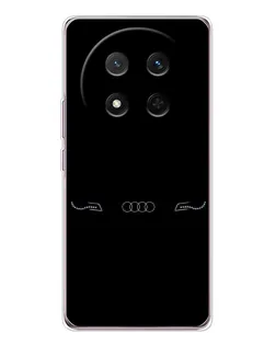 Чехол для Huawei Honor Magic 7 Lite с картинкой «Audi — световой подпись»