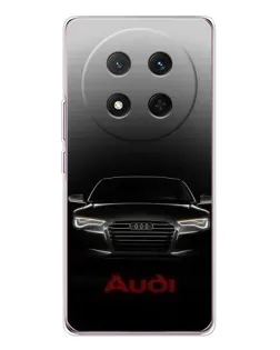 Чехол для Huawei Honor Magic 7 Lite с картинкой «Audi — градиентный контур» Чехол для Huawei Honor Magic 7 Lite с картинкой «Audi — градиентный контур»