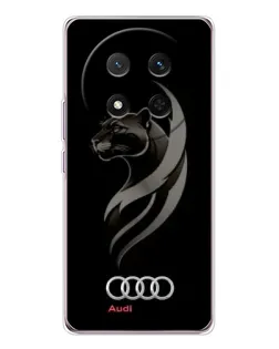 Чехол для Huawei Honor Magic 7 Lite с картинкой «Графика — пантера и Audi» Чехол для Huawei Honor Magic 7 Lite с картинкой «Графика — пантера и Audi»
