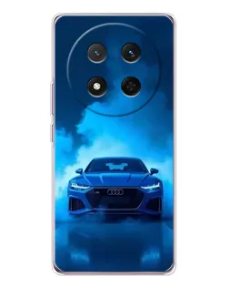 Чехол для Huawei Honor Magic 7 Lite с картинкой «Audi — голубая энергия» Чехол для Huawei Honor Magic 7 Lite с картинкой «Audi — голубая энергия»
