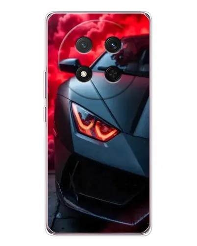 Чехол для Huawei Honor Magic 7 Lite с картинкой «Lamborghini красное сияние»