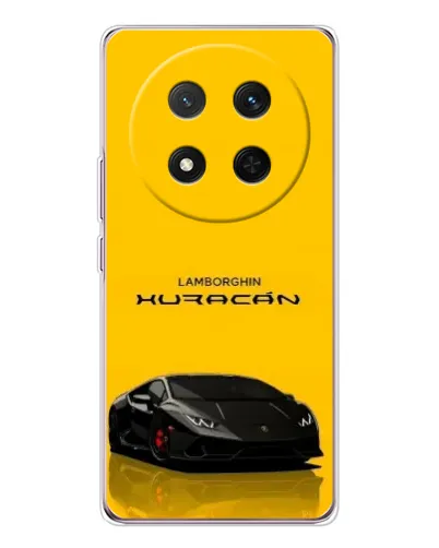 Чехол для Huawei Honor Magic 7 Lite с картинкой «Lamborghini Huracan черный»