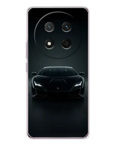 Чехол для Huawei Honor Magic 7 Lite с картинкой «Черный Lamborghini Aventador»