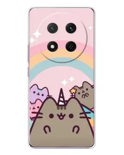 Чехол для Huawei Honor Magic 7 Lite с картинкой «Единорог Pusheen»