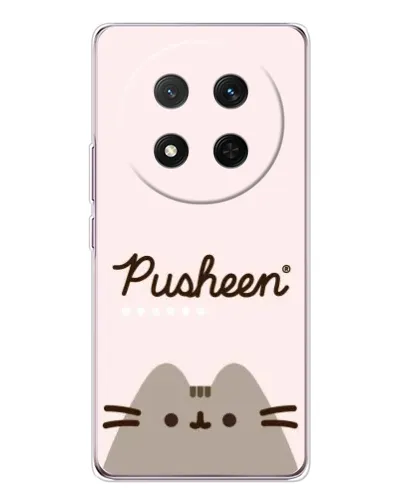 Чехол для Huawei Honor Magic 7 Lite с картинкой «Pusheen логотип» Чехол для Huawei Honor Magic 7 Lite с картинкой «Pusheen логотип»