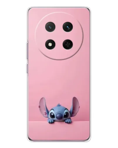 Чехол для Huawei Honor Magic 7 Lite с картинкой «Stitch выглядывает»