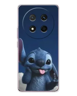 Чехол для Huawei Honor Magic 7 Lite с картинкой «Стич в облаках»