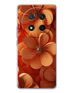 Чохол для Huawei Honor Magic 7 Lite з картинкою «Помаранчева макро квітка» Чохол для Huawei Honor Magic 7 Lite з картинкою «Помаранчева макро квітка»
