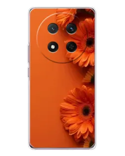 Чохол для Huawei Honor Magic 7 Lite з картинкою «Помаранчеві гербери» Чохол для Huawei Honor Magic 7 Lite з картинкою «Помаранчеві гербери»