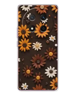 Чохол для Huawei Honor Magic 7 Lite з картинкою «Візерунок з маленьких соняшників» Чохол для Huawei Honor Magic 7 Lite з картинкою «Візерунок з маленьких соняшників»