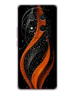 Чехол для Huawei Honor Magic 7 Lite с картинкой «Огненная звездная волна»