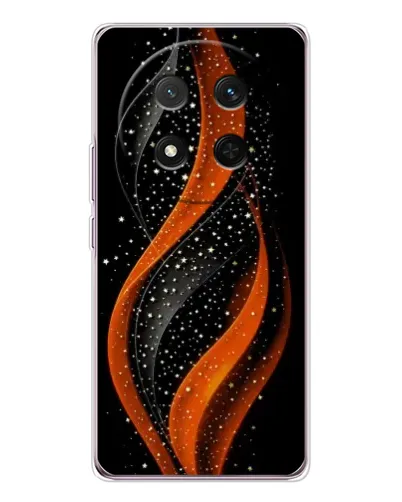 Чехол для Huawei Honor Magic 7 Lite с картинкой «Огненная звездная волна»
