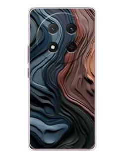 Чехол для Huawei Honor Magic 7 Lite с картинкой «Цветные волны каньона»