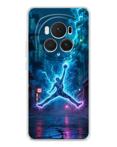 Чехол для Huawei Honor Magic 7 Pro с картинкой «Jordan Gold Jumpman»