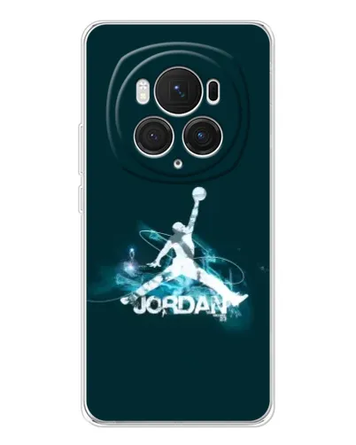 Чехол для Huawei Honor Magic 7 Pro с картинкой «Jordan Blue Fire»