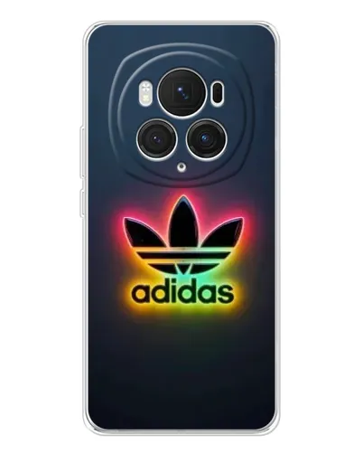 Чехол для Huawei Honor Magic 7 Pro с картинкой «Неоновый Adidas»
